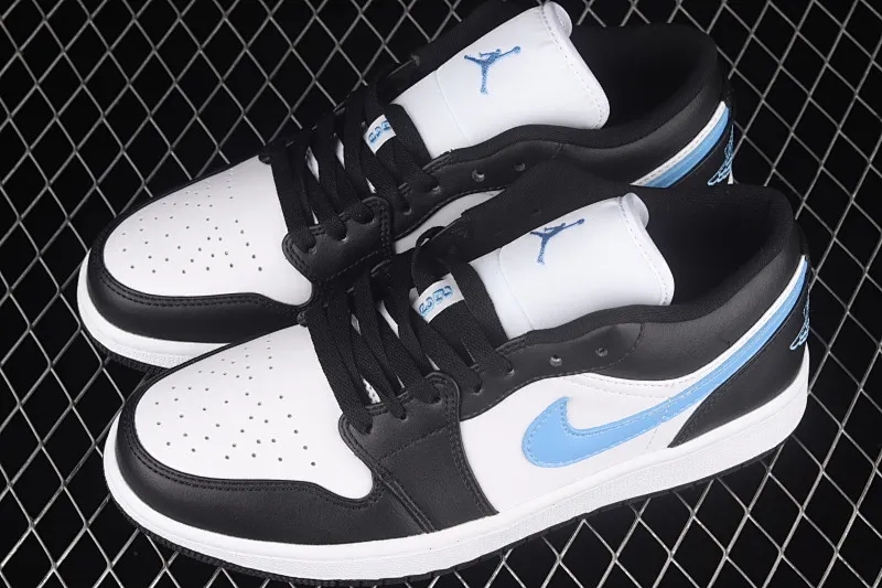 All categories Air Jordan Jordan series basketball shoes Air Jordan 1 Low Air Jordan AJ1 Low AJ1 Joe 1 black blue and white low-top cultural leisure sports basketball shoes DC0774-041